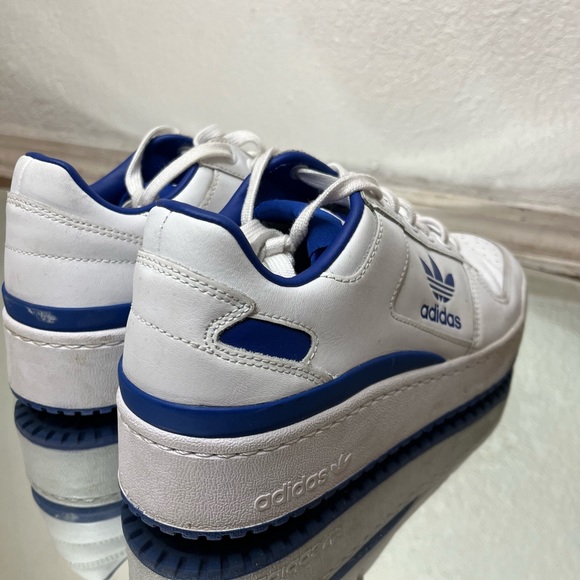 Adidas Forum Bold White Royal Blue (Women's) - Picture 8 of 11